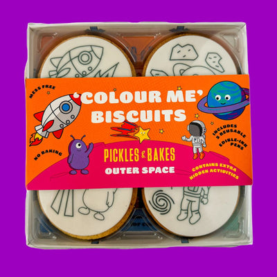 Outer Space ‘Colour Me’ Biscuits