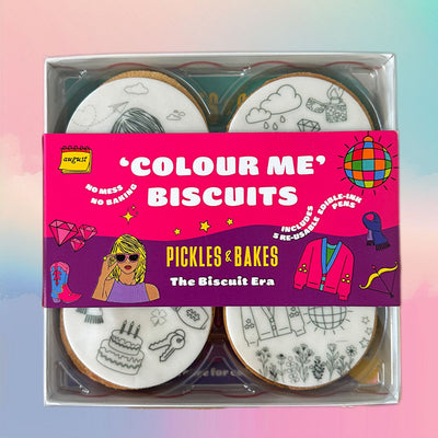 Limited Edition 'Biscuit Era' Colouring Biscuits